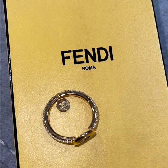 Fendi Gold Ring - Picture 3 of 4